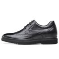thumbnail image 2 of CMR CHAMARIPA Elevator Formal Shoes Men's Black Derby Elevator Shoes High Heel Men Dress Shoes 7CM / 2.76 Inches, 2 of 5