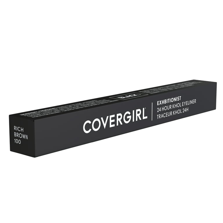  COVERGIRL Exhibitionist 24-Hour Kohl Eyeliner, Charcoal, 0.04  Ounce : Beauty & Personal Care