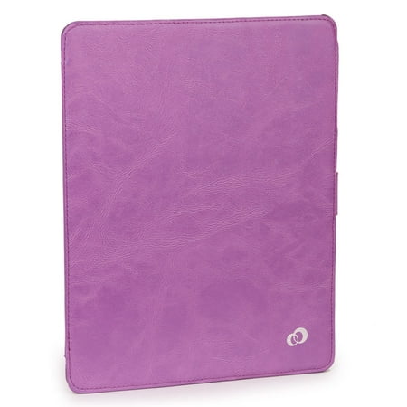 KroO Slim Portfolio Cover Case with Hard Shell for Apple iPad (2, 3, 4) | (Best Ipad Portfolio Case)