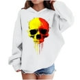 thumbnail image 2 of Cowsor Halloween Girls Casual Hoodies Cute Graphic Pullover Tops for Teen Girls 2025 Long Sleeve Hoodies Winter Clothes, 2 of 7