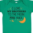thumbnail image 4 of Inktastic I Love My Brothers to the Moon and Back Boys or Girls Baby Bodysuit, 4 of 5