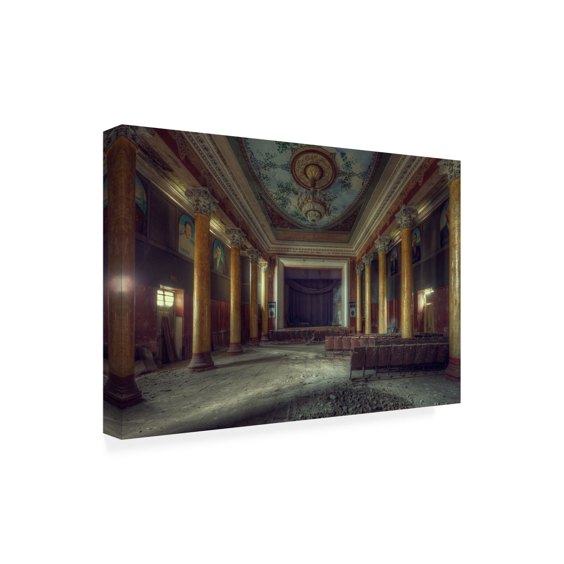Canvas Wall Art - Dr. Roland Shainidze 'Lost Memories' Wall Art for Living Room, Bedroom, or Office D?cor by Trademark Fine Art - 24 x 16 Inches