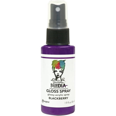 UPC: 0789541073666 | Dina Wakley Media Gloss Sprays 2oz-Blackberry
