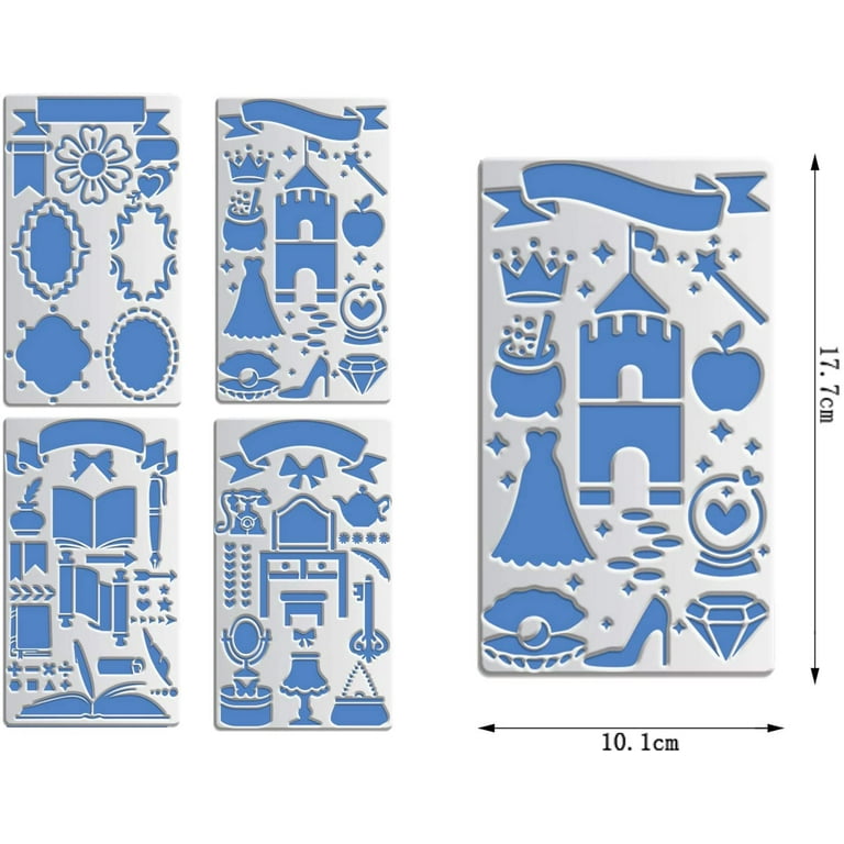 4PCS 4x7 Inch Mixed Hollowing Metal Stencils Journal Stencil Template for Wood carving Drawings and Woodburning Engraving and Scrapbooking Project - Walmart.com 4pcs-4x7-inch-mixed-hollowing-metal-stencils-journal-stencil-template-for-wood-carving-drawings-and-woodburning-engraving-and-scrapbooking-project-walmart-com