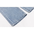 thumbnail image 6 of KIDSCOOL Girls Butterfly Denim Overalls,2-7T Cute Todder Little Jean Jumpsuit, Light Blue, 18-24 Months, 6 of 7