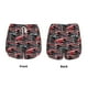 thumbnail image 3 of Balery Red And Blue Cars Pantalones cortos deportivos para mujer con forro y dos bolsillos, elásticos, para entrenamiento, gimnasio, yoga-XX-Large, 3 of 7