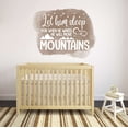 thumbnail image 2 of Boys Let Him Sleep Uplifting Quote Wall Decal Decoration For When He Wakes Cute Little Stars Sleeping Baby Lasts Years and Easily Removable - Size: 10 In(W) x 8 In(H), 2 of 5