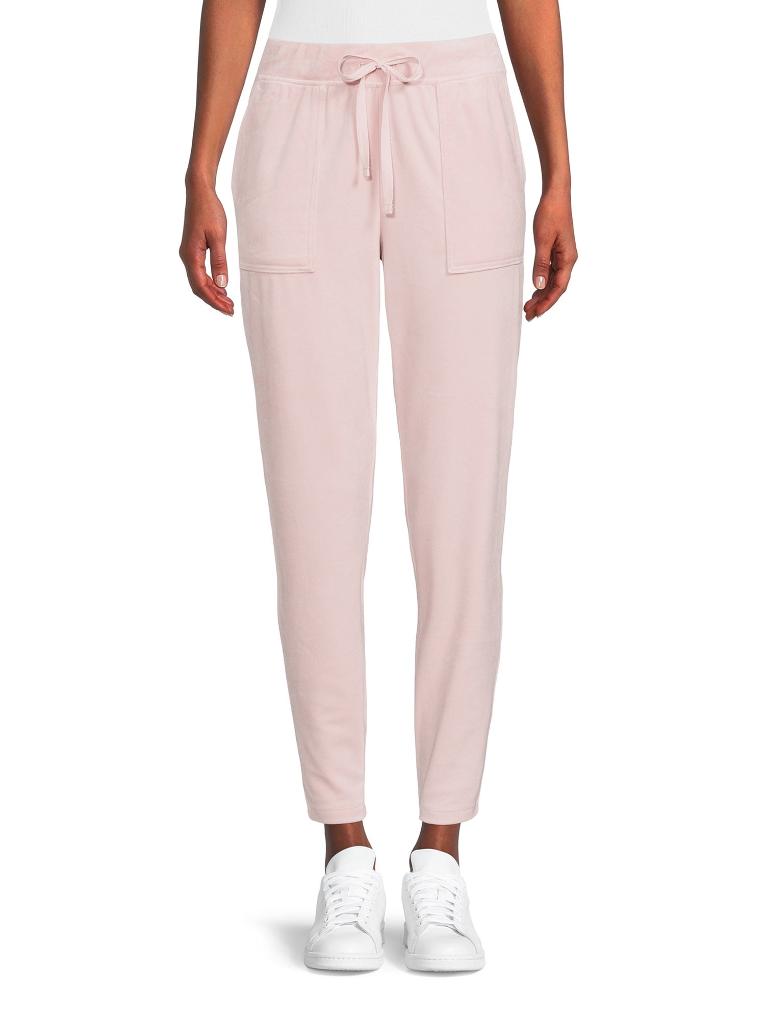 Time and Tru Women's Velour Jogger Pants