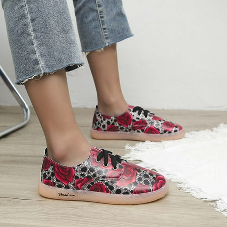 

Fisherman s Shoes Women s Four Seasons Casual Shoes Flat Sneakers Flower Soft Sole Loafers Sandals