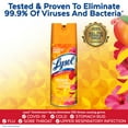 thumbnail image 4 of Lysol Disinfectant Sanitizing and Antibacterial Spray for Deodorizing, Mango & Hibiscus, 12.5 fl oz, 4 of 7