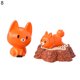 thumbnail image 2 of Decoración hogareña Gwong 3 unids / set Mini adornos de animales atrapas de la resina de micro paisaje único para decoración Gwong 21077516, 2 of 6