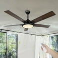 thumbnail image 4 of OUTON 52" Ceiling Fans with Light  Remote Control Sale Clearance, 6-Speed Reversible DC Motor Ceiling Fans,  Dimmable Modern Ceiling Fan for Bedroom, Living Room, 4 of 15