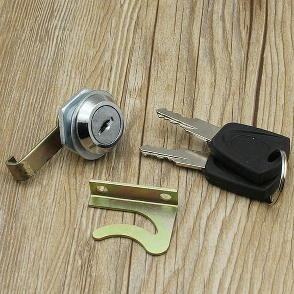 Electric Vehicle Metal Trunk Lock with Buckle 2 Keys Motorcycle Scooter E-Bike