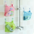 thumbnail image 2 of Tub Bath Toy Organizer Mesh Net Bin - Baby Bathtub Game Holder Toddler Play Bathroom Storage Tray Bag Shower Caddy Tidy Storage Toy Suction Cup Mesh Bag, 2 of 7