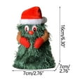 thumbnail image 3 of Vacemry Under $5 Dancing Christmas Tree Toy, Animated Musical Holiday Decoration, Electric Moving Tree Figure, Christmas Party Entertainment Decor, Battery Operated Festive Animated Display, 3 of 9