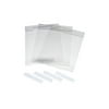 3-Pack of 8.5 x 11 Acrylic Sign Holders Clear - Velcro-Style Tape