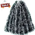 thumbnail image 3 of Cintas de oropel de Navidad, guirnalda de cinta de caña verde, colgante para árbol de Navidad, adornos de corona de bricolaje, decoración para bodas, fiestas y el hogar, 3 of 5