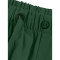 thumbnail image 4 of Daeful Mens Trousers Drawstring Pants Summer Solid Fashion Sweatpants Dark Green 2XL, 4 of 9