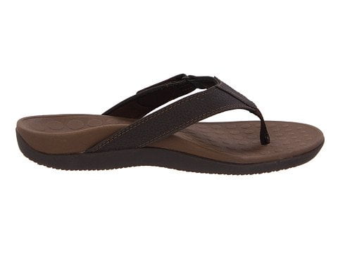 vionic with orthaheel technology men's ryder thong sandals