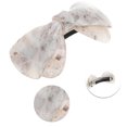 thumbnail image 3 of Unique Bargains Marble Texture Bow Hair Clips Amber Gray 2 Pcs, 3 of 6