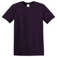 thumbnail image 6 of Gildan Short Sleeve T-Shirt for Men - 3XL Size | 50/50 Cotton/Poly Crew Neck Tee, Blackberry, 5.3 oz, 6 of 6