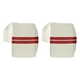 thumbnail image 1 of Bande de Poignet Optimale Croisée Entraînement Physique Attelle de Pouce Sangle Soutien de Main Bande Barre Compression Résistante à la Sueur Bracelets Professionnels Blanc+rouge, 1 of 5