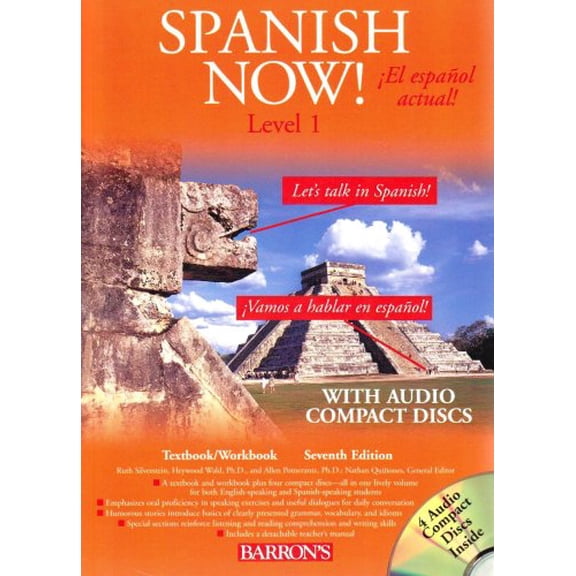 Pre-Owned Spanish Now! Level 1 (English and Spanish Edition) (Paperback) 0764177745 9780764177743