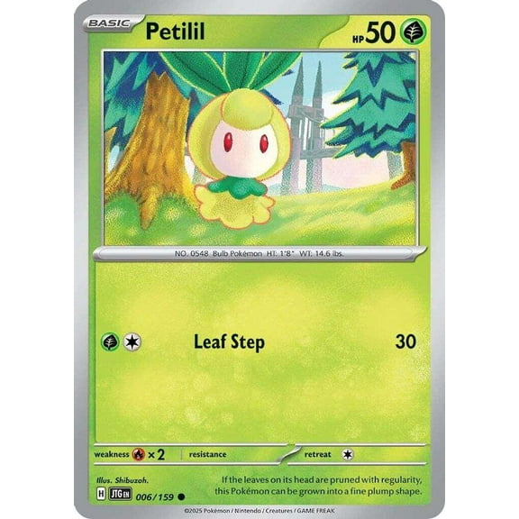 Pokemon Journey Together Common Petilil #6