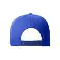 thumbnail image 2 of Daxton Classic Snapback White Neon Orange A to Z Letters Flat Bill Visor Cap-Royal Hat, Letter G, 2 of 2