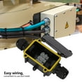 thumbnail image 7 of Neyseki Plastic Waterproof Junction Box  M686 Black Two Position Cable Connector Junction Box IP68 for LED Street Light, 7 of 7