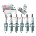 thumbnail image 3 of 6 pc NGK 2526 V-Power Spark Plugs for 1765218 3120 90919-01165 K16-U11 K16R-U11 Ignition Wire Secondary Fits select: 2010 TOYOTA YARIS, 2004 TOYOTA COROLLA MATRIX, 3 of 3