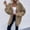 Brown, variant on AOOCHASLIY 2023 Women Tops Women's Fashion Top Cardigan Outwear Coat Long Sleeve Coat