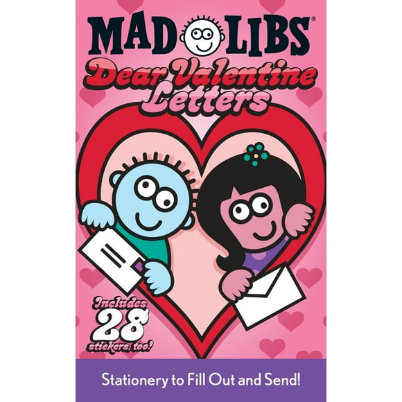 Pre-Owned Dear Valentine Letters Mad Libs: Stationery to Fill Out and Send! [With Sticker Sheet] (Paperback) 0843120886 9780843120882
