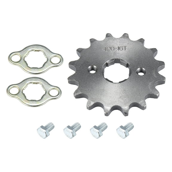 420 16T 20mm Motorcycle Steel Front Sprocket for Honda 50cc 70cc 90cc 110cc 125cc Dirt Pit Bike Mini Bike ATV