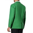 thumbnail image 3 of INSPIRE CHIC Formal Sport Coats for Men's Slim Fit Color Block Collar Business Blazers, 3 of 6