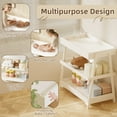 thumbnail image 2 of KORIMEFA Baby Changing Table with Pad, White, 2 of 11