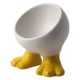 thumbnail image 2 of Caja de estatua de almacenamiento de llaves, artesanía de decoración de escultura de cerámica, de accesorios, figurita de comida, escritorio en blanco Macarena Estatua de Key Stroage, 2 of 7