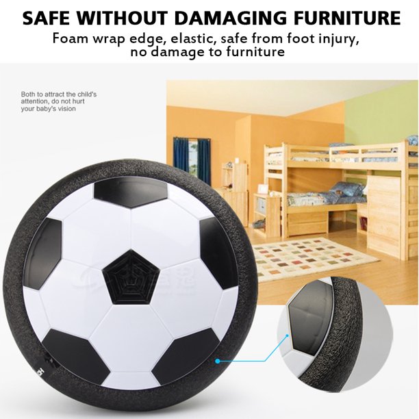 Hover Soccer Ball, Air Soccer Indoor Floating Soccer Ball with LED