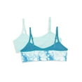 thumbnail image 2 of Hanes Girls Seamless Ruched Bra, 2-Pack, Sizes (S-XXL), 2 of 4