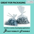 thumbnail image 6 of 4Mil Clear Flat Open Top Poly Bags LDPE Packaging - 5"X20" & (100 Bags), 6 of 7