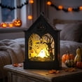 thumbnail image 5 of Halloween Night Light Spooky House Mini LED 5.9in Battery Tabletop Hanging Decor by OVFUIZ, 5 of 5