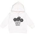thumbnail image 2 of Inktastic Crawl Walk Ride Motorcycle Toddler Hoodie, 2 of 4