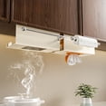 thumbnail image 6 of Wall Mounted Tissue Holder and Face Towel Storage Box for Bathroom – Under Mirror Cabinet Stainless Steel Dispenser, No Drilling, Space Saving Toilet Paper and Hand Towel Organizer, 6 of 6