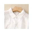 thumbnail image 4 of QUTETN Shirt For Men Breathable Vintage Short Sleeve Thin Casual Top, 4 of 4