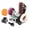 Set3, variant on Mini Electric Belt Sander DIY Polishing Grinding Machine Multifunctional Grinder Cutter Edges Sharpener with 10PCS Sanding Belts ,High Dust Collection Efficiency