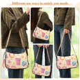 thumbnail image 4 of FORMRS Womens Shoulder Bag with Chain Strap Clutch Purse Cute Tote Handbag, Blue Beach Toys Pattern, 4 of 7