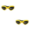 thumbnail image 3 of Methold 1 par de gafas de sol para mascotas, gafas de repuesto Amarillo 2Conjunto, 3 of 6