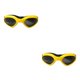 thumbnail image 1 of Gafas de sol para mascotas Greeniant 1 par Gafas de color sólido Amarillo 2Conjunto, 1 of 6
