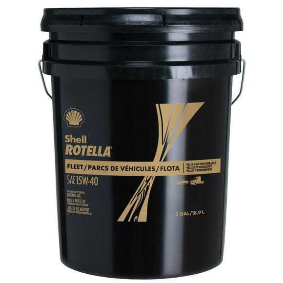 Rotella T3 Fleet 15W40 18.9L PAIL, ROT T3 15W40 18.9L PAIL