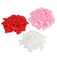 thumbnail image 4 of GOOHOCHY 300 piezas de confeti de esponja para centro de mesa, decoración de boda, corazón de pétalos de amor, para fiesta de compromiso (rojo, blanco y rosa), 4 of 8